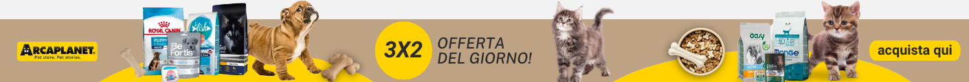 Arcaplanet Banner codice sconto