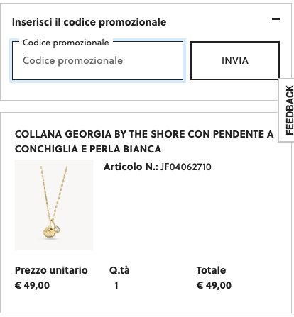 Fossil codice sconto